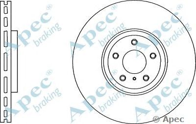 APEC BRAKING dsk2833 -  Тормозной диск